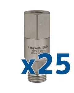 EASYWASH365+ SWIVEL M18M x 1/4"F, Box OF 25