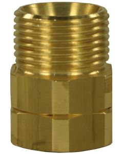 FEMALE TO MALE BRASS QUICK SCREW NIPPLE ADAPTOR-M21 M to 3/8"F