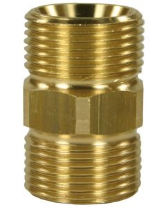 MALE TO MALE BRASS HOSE CONNECTOR ADAPTOR-1/2"M to 1/2"M