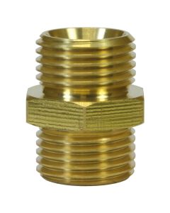 MALE TO MALE BRASS DOUBLE NIPPLE ADAPTOR-1/4"M to 1/4"M (30mm high)