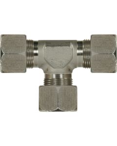 TEE COUPLING, STAINLESS STEEL