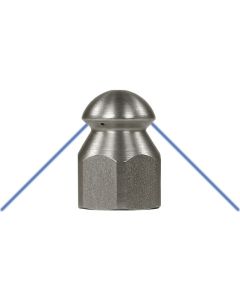 SEWER NOZZLE 1/4&quot;F 035 3X0.70