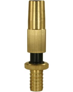 SPRAY NOZZLE ADJUSTABLE NOZZLE BRASS 1/2&quot; HOSE TAIL