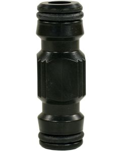 HOSE CONNECTING DOUBLE PLUG PLASTIC 1/2&quot;
