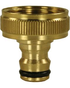 COUPLING PLUG BRASS 3/4&quot;F UNIVERSAL