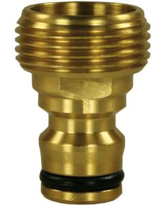 COUPLING PLUG BRASS 1/2&quot;M UNIVERSAL