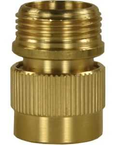 HOSE COUPLING BRASS 3/4&quot;M UNIVERSAL