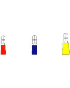 Nylon Fully Insulated Male Bullet Crimp Connector