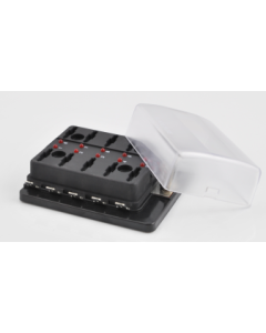 Multi Blade Fuse Holder with LED failure function
