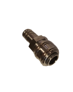 GrippaHOSE PRO 26 NP VALVED End Coupling to 1/2" / 13mm Hose Barb