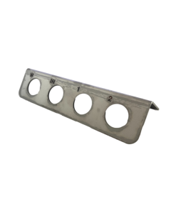 4 Port (QR) Stainless Steel Bumper Underport Plate