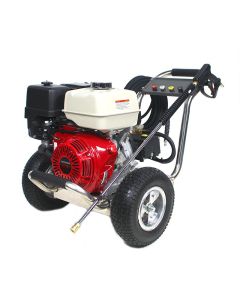 GrippaJET 3500PSI 15.1lpm Honda Petrol Pressure Washer c/w Stainless Steel Frame