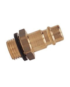 GrippaHOSE PRO 26 VALVED Plug to 1/4" Male Thread"