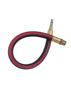 Bore Rubber-Tech Hose, Plug One End x Male Thread, BSPT