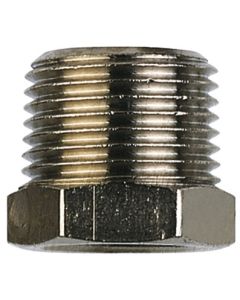 Nickel Plated Brass Male Thread to Female Thread Reducing Bush