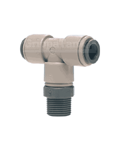 "1/4"" x 1/8 nptf SWIVEL C/L TEE"
