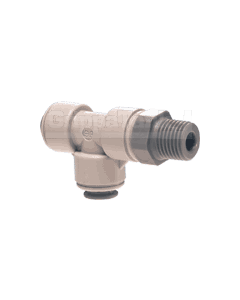 "1/2"" x 3/8 bspt SWIVEL E/L TEE"
