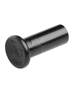 15mm  PLUG - BLACK