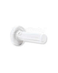 "1/2""  PLUG - WHITE"