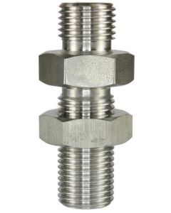 HydroHeat 1/2" X 1/2" BSP BULKHEAD & LOCKNUT