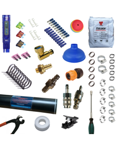 Window Cleaning Spares Kit - RO/DI System - Includes Rein/Funnel/Carbon Insert
