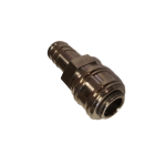 GrippaHOSE PRO 26 NP VALVED End Coupling to 1/2" / 13mm Hose Barb