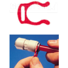 "1/4""  LOCKING CLIP - RED"