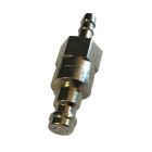 EZ-Snap™ Type 5mm Valved Hose Tail / Male Plug