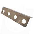 4 Port (PR26) Stainless Steel Bumper Underport Plate