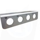 4 Connector QR 1/2" Stainless Steel Underport (Complete Kit)
