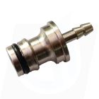 Quick Release Metal Pole Hose Plug to 5mm barb